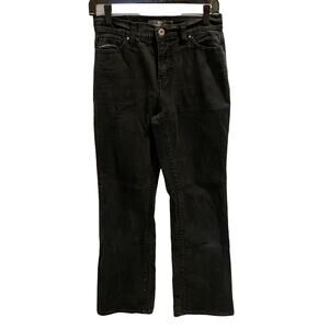 Levi’s Perfectly Slimming 512 Bootcut Black Jeans Size 6M‎ EUC